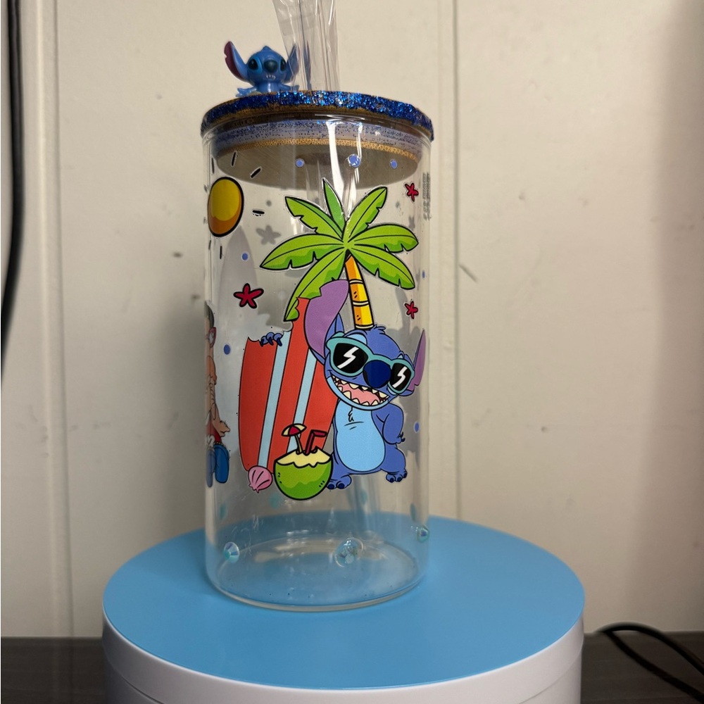 Stitch Summer coffee/glass cup